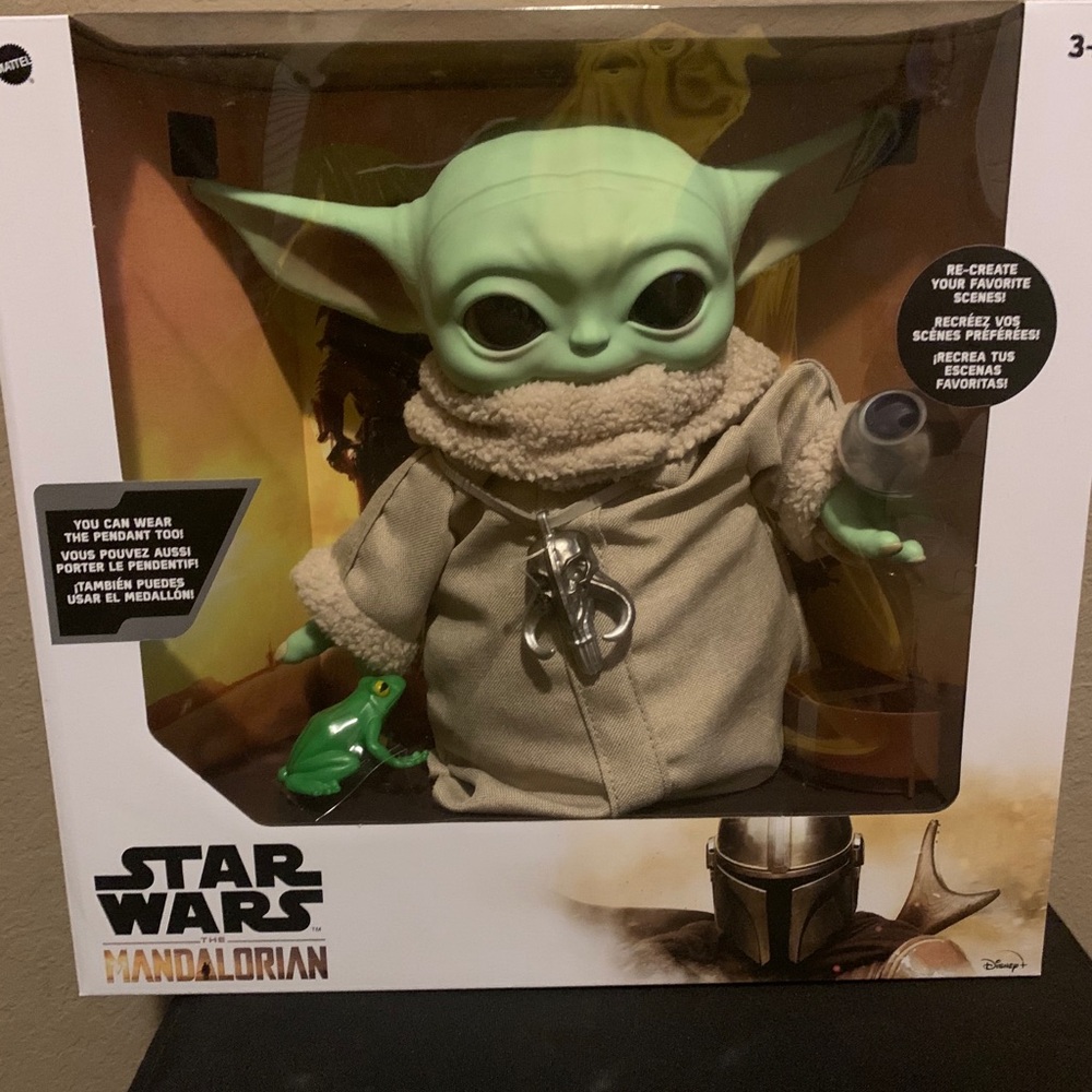 Baby yoda plush (The mandalorian) OBO